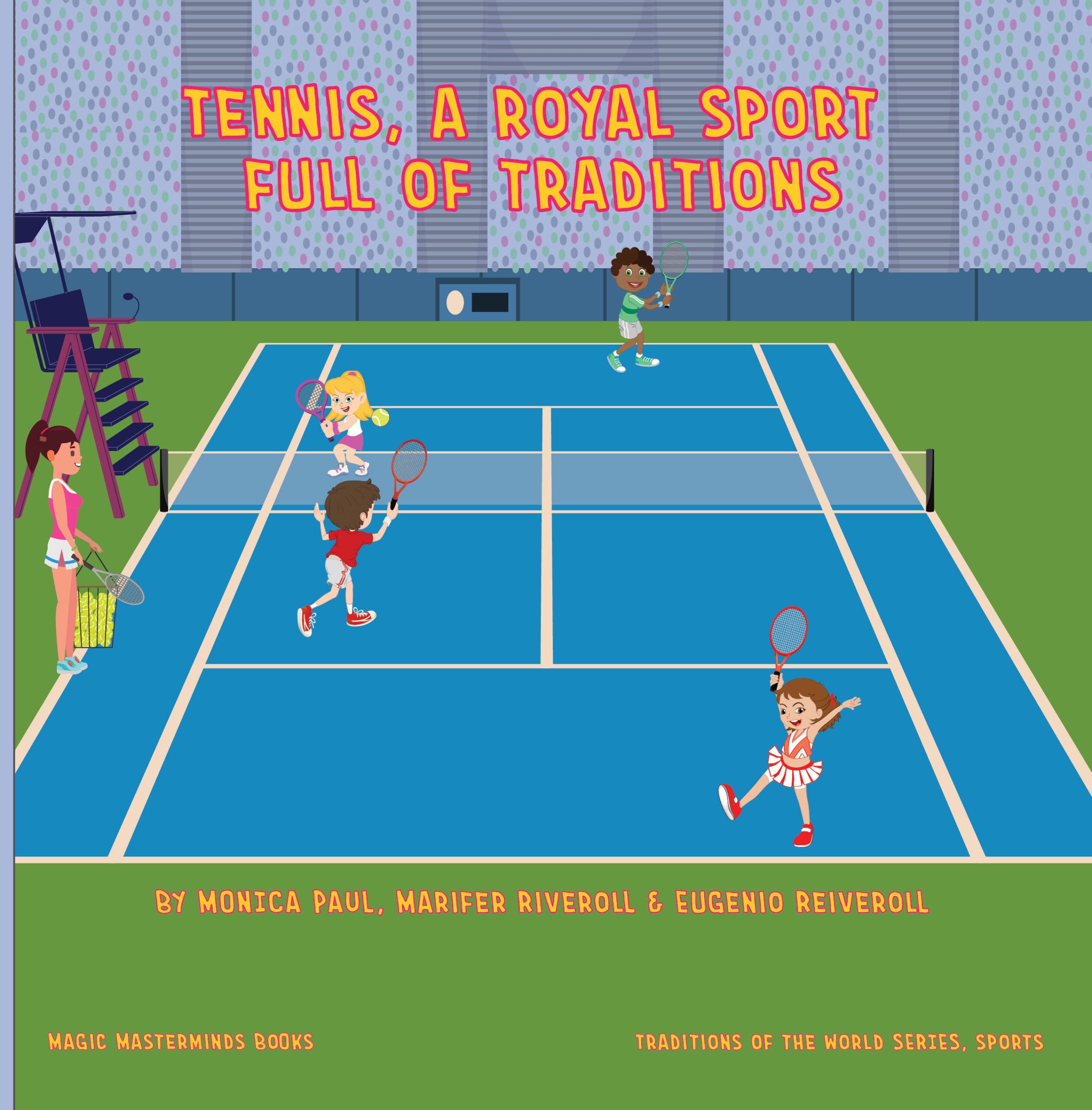 Tennis a royal sport cover.